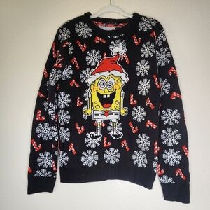 Sponge Bob Christmas Sweater M